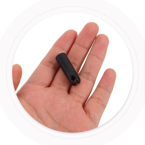 HEMOTON 10pcs Plastic Kite Connectors, Universal Black Sports Kite Frame Parts - DIY Assembly Accessories for Repair and Building in Kuwait