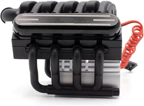 مكونات سيارة RC متوافقة مع محوري لـ SCX10 لـ Wraith لـ Traxxas لـ TRX4 RC أجزاء ترقية الزاحف سبيكة محرك محرك خافضات حرارة مروحة تبريد in Kuwait