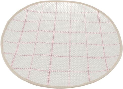 Blank Rug Hooking Mesh Canvas For Rug Carpet Latch Hook Crafts Making Round in Kuwait