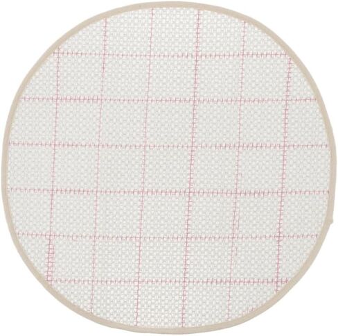 Blank Rug Hooking Mesh Canvas For Rug Carpet Latch Hook Crafts Making Round in Kuwait