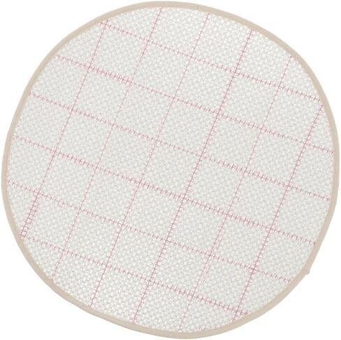 Blank Rug Hooking Mesh Canvas For Rug Carpet Latch Hook Crafts Making Round in Kuwait
