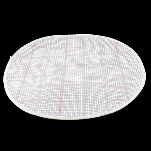 Blank Rug Hooking Mesh Canvas For Rug Carpet Latch Hook Crafts Making Round in Kuwait