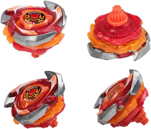 قمم الدوران القتالية الجيروسكوبية، مجموعة Battle Gyro Top Set، استاد القتال المتفجر، قاذفات اتجاهين، هدايا رائعة للأطفال بعمر 6 سنوات فما فوق (10 مجموعات X استاد) in Kuwait