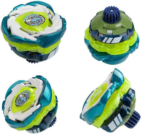 قمم الدوران القتالية الجيروسكوبية، مجموعة Battle Gyro Top Set، استاد القتال المتفجر، قاذفات اتجاهين، هدايا رائعة للأطفال بعمر 6 سنوات فما فوق (10 مجموعات X استاد) in Kuwait