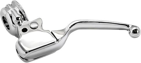 Chrome Clutch Lever Perch Clamp Kit Aftermarket Part Compatible with Harley Touring FLHX FLHT FLHR FLTR FLHTCU Road King Road Glide 2008-2013 CVO in Kuwait