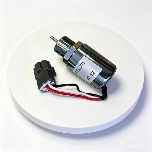 12V Stop Solenoid Valve 30A87-20403 30A87-10090 30A8720403 30A8710090 Wieoncke Compatible for Mitsubishi S4L S3L L3E Engine in Kuwait