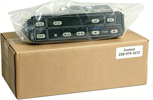 لوحة تحكم مكيف 22B-979-1672 22B9791672 متوافقة مع حفارة كوماتسو PC75US PC78US-6 PC128US PC128UU PC138US in Kuwait