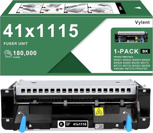 41X1115 Fuser Kit Replacement for Lexmark MS821 MS822 MS823 MS825 MS826 MX721 MX722 MX822 MX826 B2865 M5255 M5270 XM5365 XM7370 Printers (110V) in Kuwait