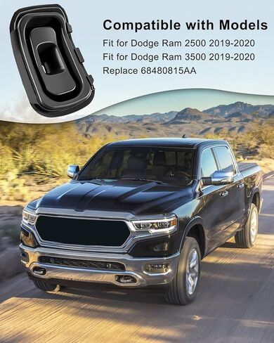 Gear Shift Lever Boot Fit for Dodge Ram 2500 3500 2019 2020 Replace 68480815AA in Kuwait