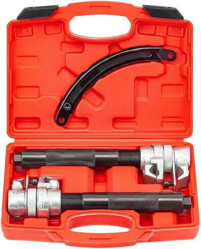 Strut Spring compresing Tool Kit Molded Hooks Strut Spring compresing Tool Heavy Duty for Auto Repair Shop in Kuwait