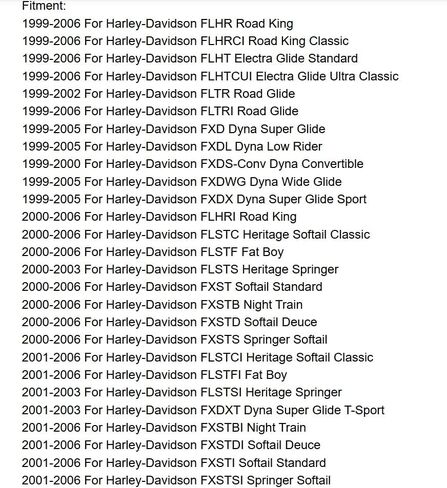 استبدال لمجموعة شفة مشعب السحب هارلي ديفيدسون للكاميرا المزدوجة 1999-2006 OEM in Kuwait