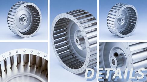 8710-4358 Blower Wheel 8715-4481 Compatible with Fasco Draft Inducers A225 A137 A136 A142 A165 A168 A224 A227 A307 A158 A280 SometimeA230's. in Kuwait