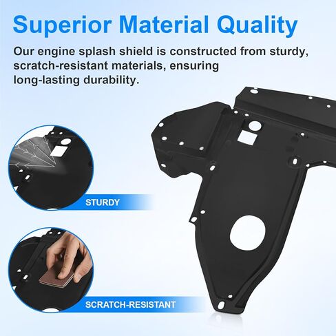 ELH Engine Splash Shield Fit for 2016-2018 Nissan Altima/2016-2023 Nissan Maxima 2.5L 3.5L NI1228164 75890-9HS0A in Kuwait