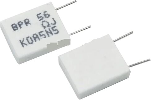 100pcs BPR56 5W 0.1R 0.15R 0.22R 0.25R 0.33R 0.5R Non-inductive Ceramic Cement Resistor 0.1 0.15 0.22 0.25 0.33 0.5 ohm(0.47 ohm) in Saudi Arabia