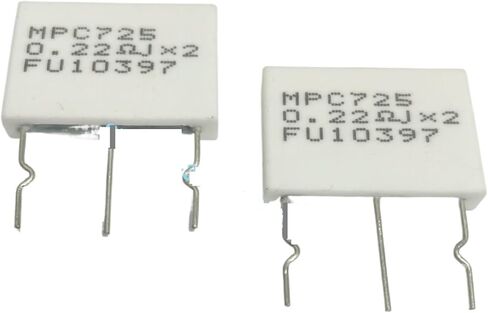 2PCS/LOT MPC725 5W 0.22R 0.22ΩJ+ 0.22ΩJ 5% non-inductive cement resistance in Kuwait