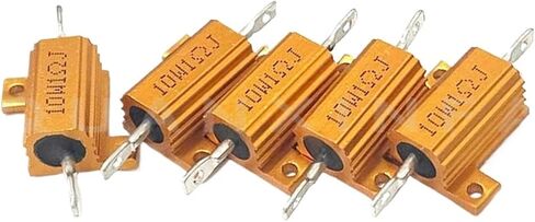 1 قطعة 10 واط RX24 الألومنيوم الطاقة معدن شل حالة Wirewound المقاوم 0.1R 0.2R 20R 22R 0.5R 1K 2K 5K 10R 6.8R 50R 1K 5K 10K أوم (150R) in Kuwait