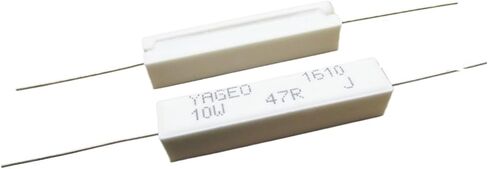 20 قطعة/تايوان أنتجت SQP 10 واط 47R 10 واط 47RJ 5% SQP10AJB-47R سلك الجرح الاسمنت تردد مقسم المقاوم السيراميك in Kuwait