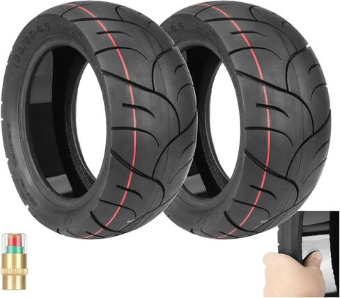 إطار فراغ 100/55-6.5 مقاس 11 بوصة مع غراء حي مدمج قابل للإصلاح لـ Dualtron Ultra2 THUNDER II Kaabo Wolf Warrior سكوتر 2 قطعة in Kuwait