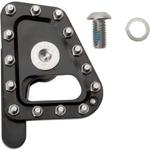 Tusk Aluminum Brake Pedal Replacement Oversized Toe Tip Black Compatible with KTM 400 XC-W 2007,2009-2010 in Kuwait