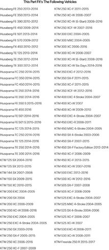 طرف استبدال دواسة الفرامل TUSK باللون البرتقالي لـ KTM 350 SX-F 2011-2015 in Kuwait