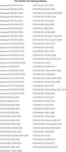 طرف استبدال دواسة الفرامل TUSK باللون البرتقالي لـ KTM 350 SX-F 2011-2015 in Kuwait