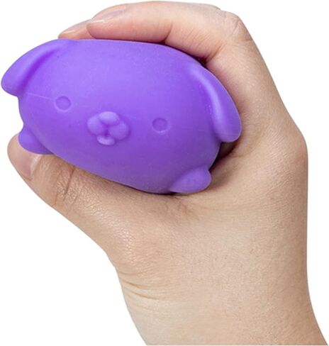 Nee Doh Funky Pup.Groovy Glob! Squishy, Squeezy, Stretchy Stress Fidget Balls Gift Set Party Bundle - 3 Pack (Assorted) in Kuwait