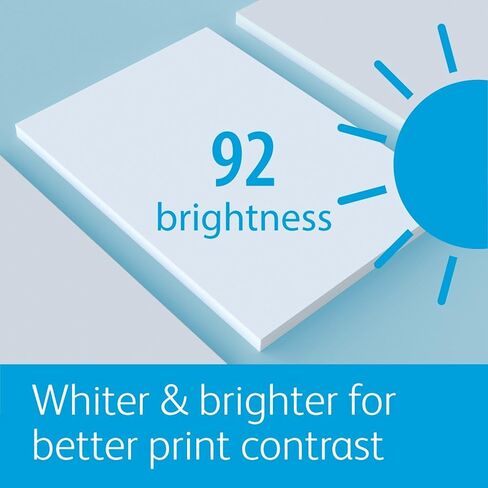 طابعة وورق Xerox® Vitality™ متعدد الاستخدامات، 1 رزمة، أبيض، قانوني (8.5 بوصة × 14 بوصة)، 500 ورقة لكل رزمة، 20 رطل، 92 درجة سطوع، معتمد من FSC® in Kuwait
