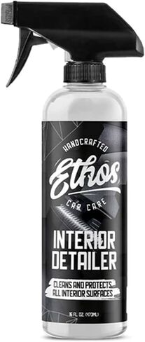 بخاخ Ethos Interior Detailer - منظف السيارة الداخلي ينظف ويحمي جميع الأسطح الداخلية بسهولة | لمسة نهائية من الساتان غير الدهني مع حماية من الأشعة فوق البنفسجية وعوامل تحييد الرائحة in Kuwait