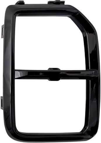 Turn Signal Light Bezel - Front Driver Left Side - Black Finish in Kuwait