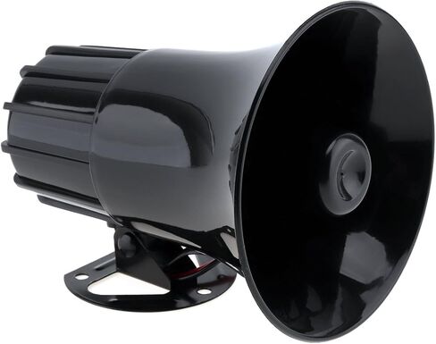 12V Loud Horn Siren For Car Vans Trucks Motorcycles Boats Warning Alarm with 150db 100W Loud Speaker in Kuwait