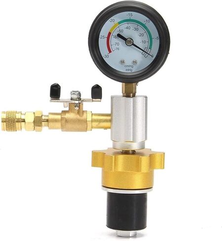 Coolant Vacuum Refill Kit Radiator Cooling System Vacuum Refilling Gauge Tool with 32mm 35mm 40mm 45mm Apdapters in Kuwait