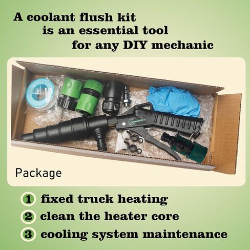 Heater Core Flush Kit 19-40 mm Hoses Radiator Flush Kit Air and Water Combo in Kuwait