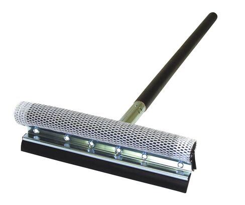 Carrand 9057 Deluxe 8" Metal Squeegee with 24" Black Wood Handle in Kuwait
