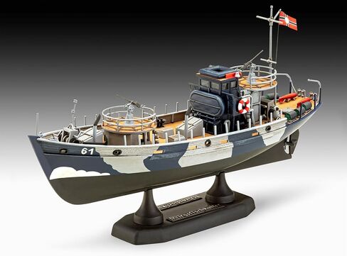 ريفيل 05242 KFK (Kriegsfischkutter) قارب بمقياس 1:144 مجموعة نماذج بلاستيكية غير مدمجة/غير مطلية in Kuwait
