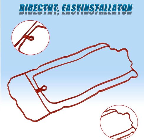 MS96409-3 Fuel Injection Plenum Gasket Compatible with Acura Honda Vehicle 2005-2020 MDX RDX TL TSX 2005-2017 Accord Odyssey Pilot Ridgeline Crosstour - Upper Intake Manifold Gasket, Replace#MS964093 in Kuwait