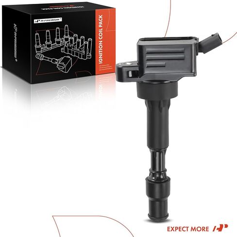 A-Premium Ignition Coil Compatible with Hyundai & Kia Vehicles - L4 2.0L - Elantra 2015-2020, Sonata 2016-2019, Veloster 2019-2021, Forte 2017-2023, Optima 2017-2020, Soul 2020-2024 in Kuwait