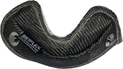Carbon Turbo blanket 44mm for Wastegate External Turbo Heat Shield Cover Fiberglass Jacket Bag Turbocharger (44MM) in Saudi Arabia