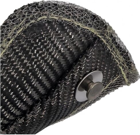 Carbon Turbo blanket 44mm for Wastegate External Turbo Heat Shield Cover Fiberglass Jacket Bag Turbocharger (44MM) in Saudi Arabia