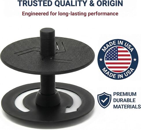 بكرة بديلة لطابعات الملصقات DYMO LabelWriter 550 450 400 300 | صنع في الولايات المتحدة الأمريكية | المغزل المناسب تمامًا لحامل البكرة الاحتياطية، قابل للتعديل من 3/4 إلى 2-5/16 بوصة | جزء OEM 2025672 95175 in Kuwait