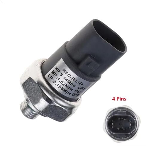 Car AC Pressure Switch Replacement, Air Conditioning Pressure Sensor, for Accord 2003-2005, for Insight 2000-2005 Air Conditioning Sensor B01A61503 in Kuwait