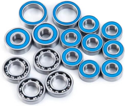 Rc Accessories for Axial SCX-10.2 for SCX10 II 1/10 16PCS Blue Bearing Kit RC Crawler Car Upgrade Parts in Kuwait