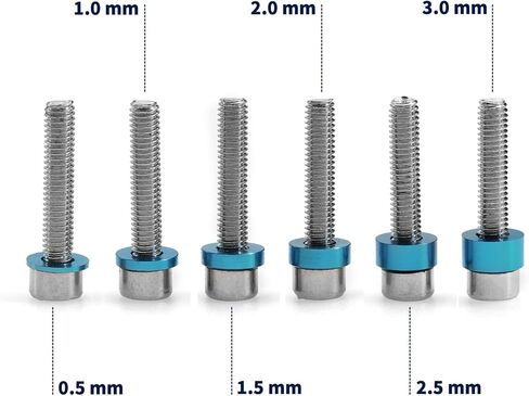 24 pcs Blue Ball Bearing Kit, RC Ball Bearing Kit Blue Seals, 0.2in Outer Diameter 0.1in Inner Diameter for 53539 TT02 TT01 XV01 XV02 in Kuwait
