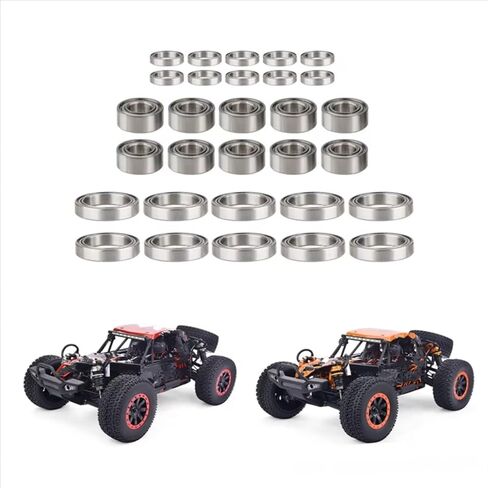 نماذج سيارات RC متوافقة مع ZD للسباق DBX-10 10421-S 9102 1/10 RC قطع غيار السيارات ملحقات 30 قطعة محمل كروي فولاذي in Kuwait