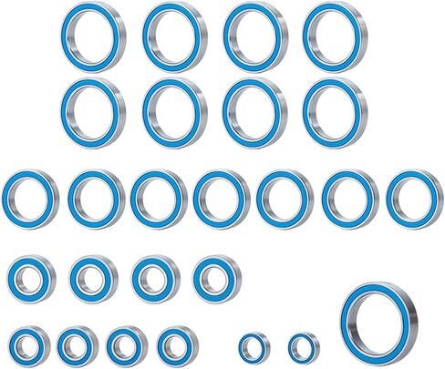 RC Cars Models Compatible with Granite for Senton for Typhon 3s for BLX 1/10 RC Car Replacement Parts 26Pcs Rubber Sealed Ball Bearing Kit in Kuwait