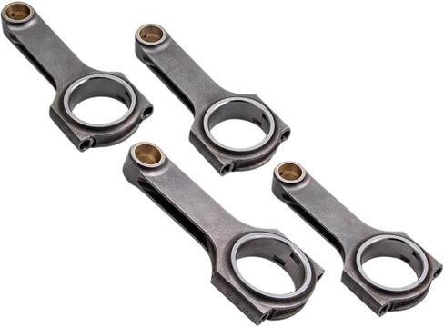 Forged H-Beam Connecting Rods 4pcs Compatible With Civic Si 1.6L 1999 2000 in Kuwait