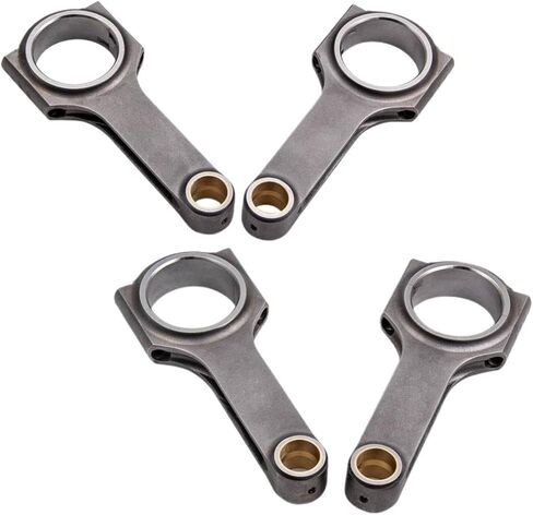 Forged H-Beam Connecting Rods 4pcs Compatible With Civic Si 1.6L 1999 2000 in Kuwait