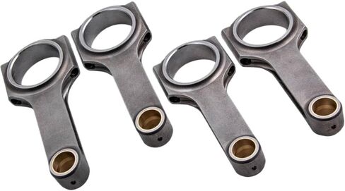 Forged H-Beam Connecting Rods 4pcs Compatible With Civic Si 1.6L 1999 2000 in Kuwait