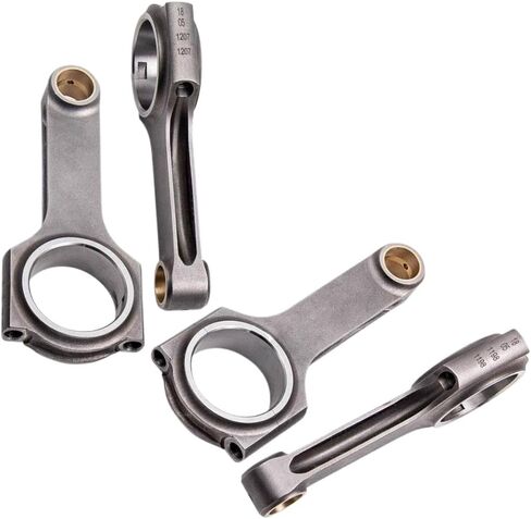 Forged H-Beam Connecting Rods 4pcs Compatible With Civic Si 1.6L 1999 2000 in Kuwait