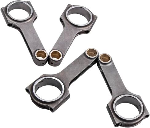 Forged H-Beam Connecting Rods 4pcs Compatible With Civic Si 1.6L 1999 2000 in Kuwait