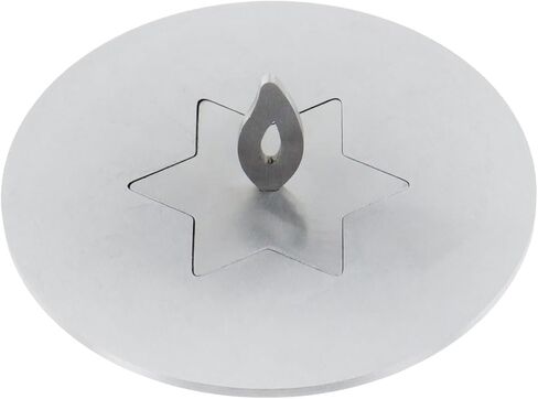 Geesatis 1 pcs Candle Toppers Round Shade Jar Lid Shade Sleeves for Jar Candles Candle Melt Evenly 3.1inch Diameter in Saudi Arabia